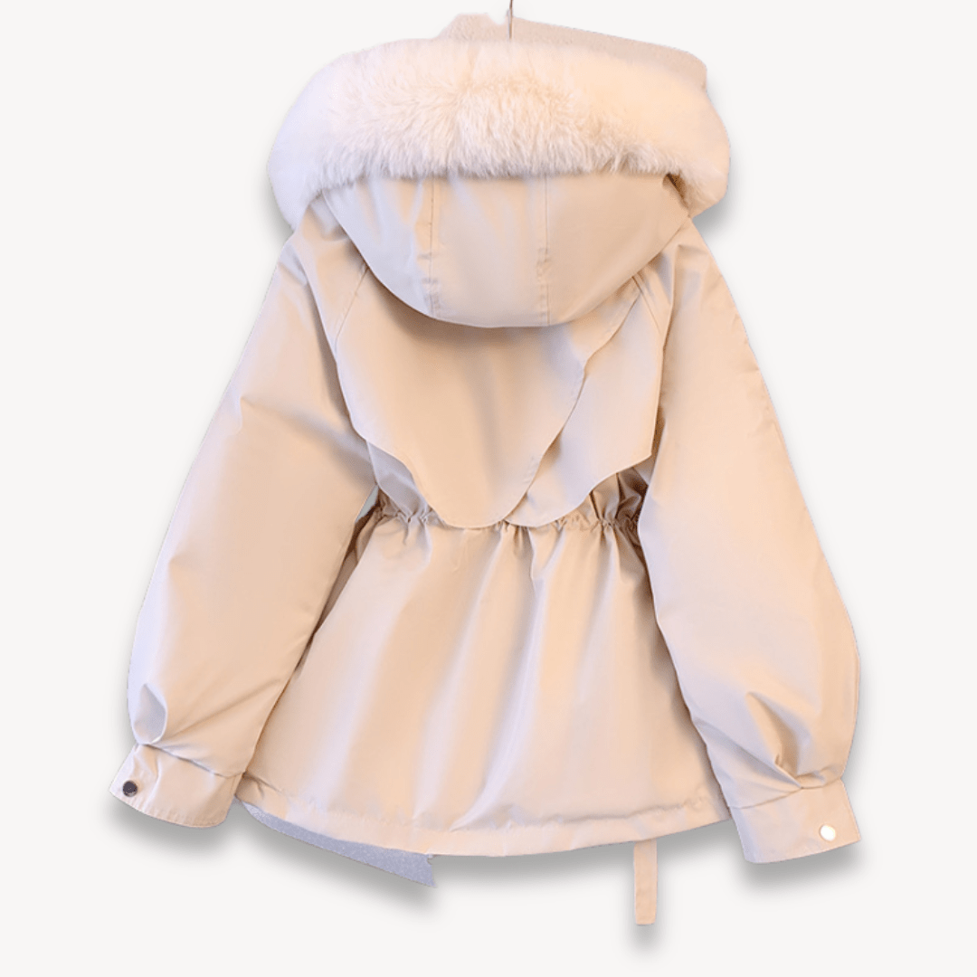 Women’s Parka Winter Jacket – Water - Resistant – Faux Fur Lining – Hood – Adjustable Fit - Nalani - UK Fashion Clothing and Decor