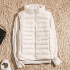 Womens Puffer Vest Lightweight Quilted Insulation Sleeveless - Nalani - UK Fashion Clothing and Decor