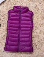 Womens Puffer Vest Lightweight Quilted Insulation Sleeveless - Nalani - UK Fashion Clothing and Decor