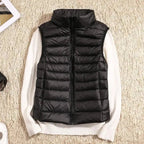 Womens Puffer Vest Lightweight Quilted Insulation Sleeveless - Nalani - UK Fashion Clothing and Decor