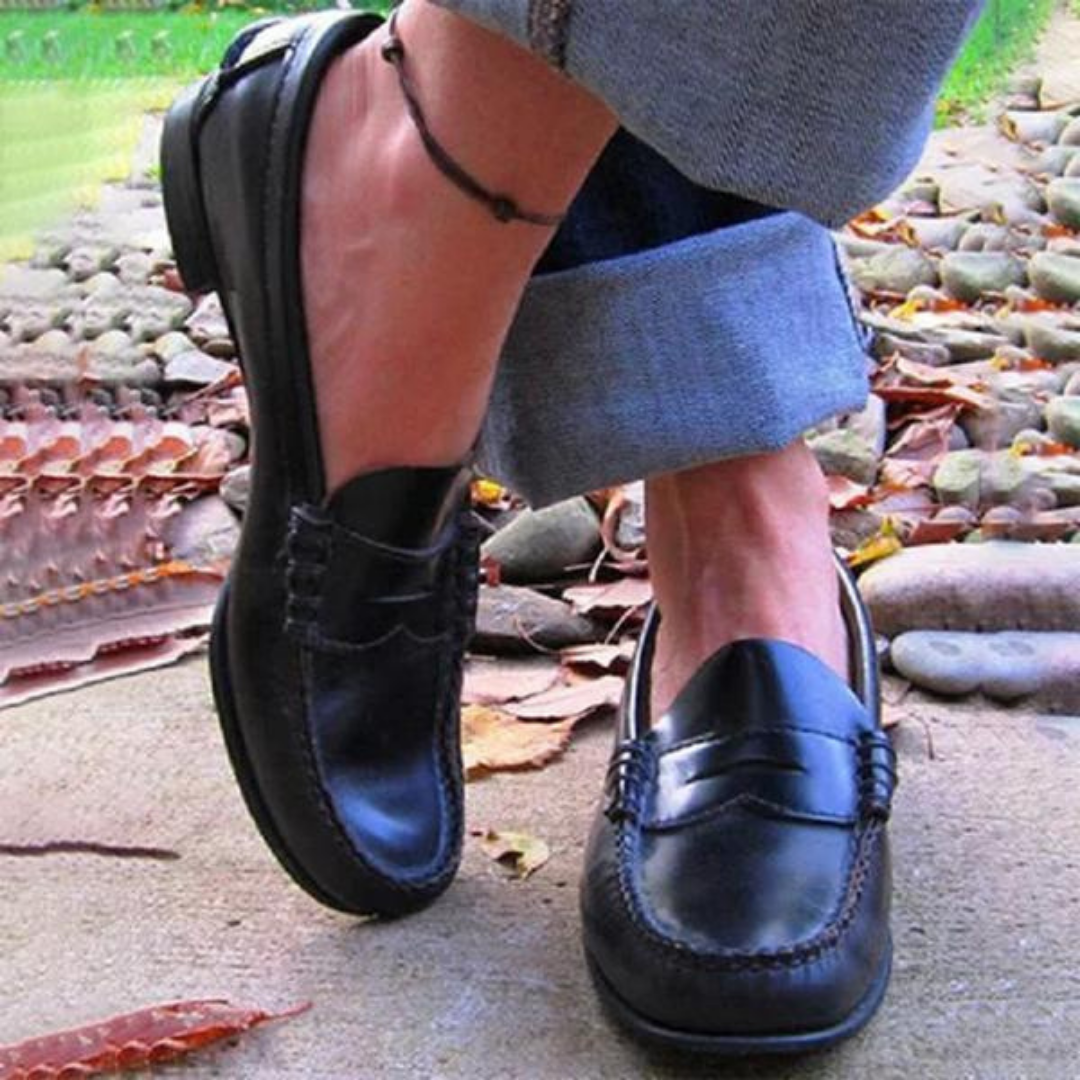 Women's Slip - On Loafer Shoes | Comfortable - Nalani - Fashion Clothing and Decor