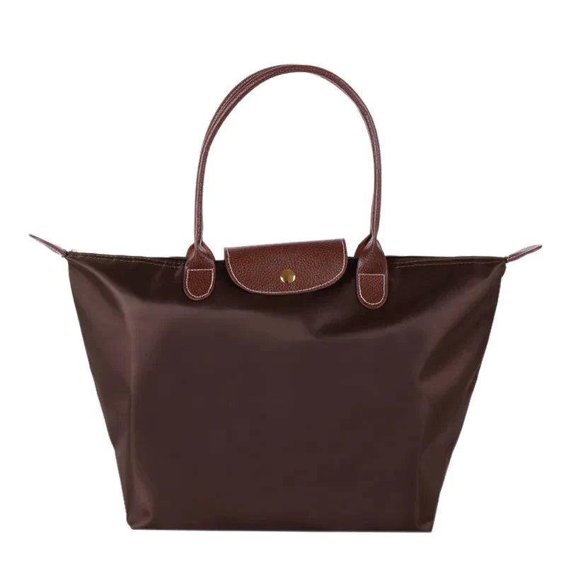Women's Structured Shoulder Bag With Organised Interior For Daily Use - Nalani - Fashion Clothing and Decor