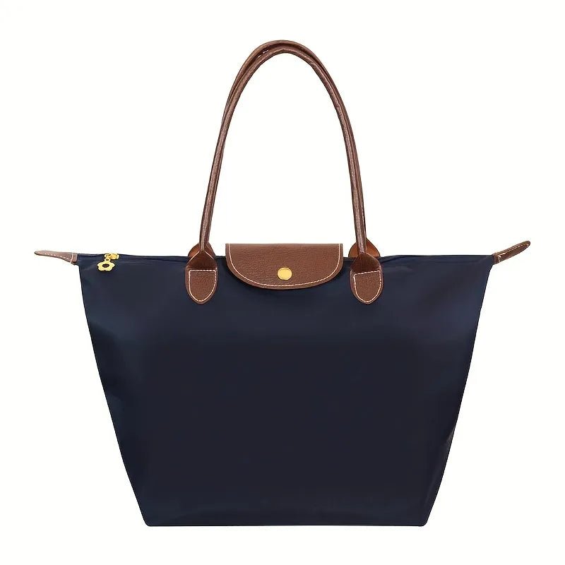 Women's Structured Shoulder Bag With Organised Interior For Daily Use - Nalani - Fashion Clothing and Decor