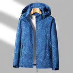 Women’s Waterproof Jacket – Lightweight Wind - Resistant – Adjustable Hood – Zip Pockets - Nalani - UK Fashion Clothing and Decor