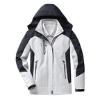 Womens Waterproof Rain Jacket Hooded With Zippered Pockets - Nalani - UK Fashion Clothing and Decor