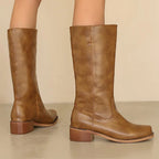Zahara | Women's Classic Knee-High Boots - Tall Riding Dress Boots - Nalani - Fashion Clothing and Decor