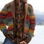 Wilshire Men's Knit Cardigan with Shawl Collar