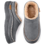 Men's Warm Lined Slippers – Closed Back House Shoes with Non-Slip Sole, Ankle High, 5 Colors, EU 38–47 – Mane