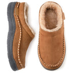 Men's Warm Lined Slippers – Closed Back House Shoes with Non-Slip Sole, Ankle High, 5 Colors, EU 38–47 – Mane