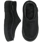 Men's Warm Lined Slippers – Closed Back House Shoes with Non-Slip Sole, Ankle High, 5 Colors, EU 38–47 – Mane